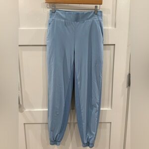 Athleta Blue Lined Joggers Sz 6